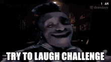 Grandayy Try To Laugh Challenge GIF - Grandayy Try To Laugh Challenge Impossible GIFs