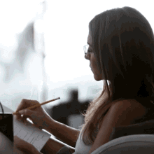 Jennifer Aniston GIF - Jennifer Aniston Writing GIFs