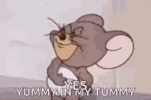 Nibbles Belly GIF - Nibbles Belly Yummy GIFs