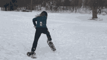 Run Snow Shoe GIF - Run Snow Shoe Canadian GIFs