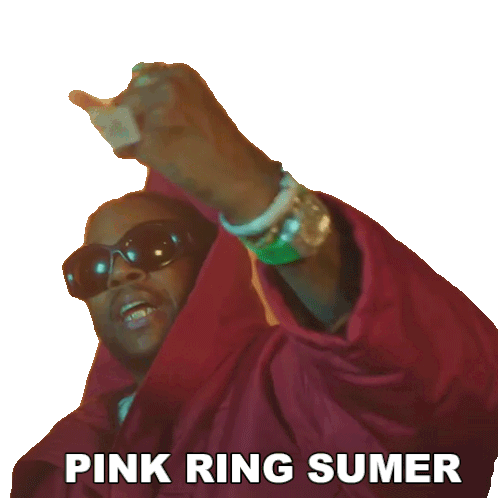 Pinky Ring Summer 2 Chainz Sticker - Pinky Ring Summer 2 Chainz Kingpen Ghostwriter Song Stickers