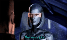 Joke Mass Effect GIF - Joke Mass Effect That Was A Joke GIFs