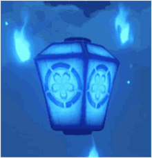 Genshin Impact Lantern Genshin GIF - Genshin Impact Lantern Genshin Blue Lantern GIFs