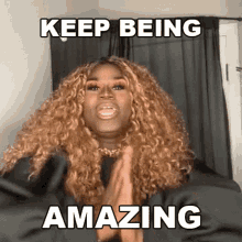 Keep Being Amazing Cameo GIF - Keep Being Amazing Cameo Keep On Being Great GIFs