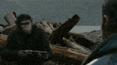 Planet Of The Apes Caesar GIF - Planet Of The Apes Caesar Throw GIFs