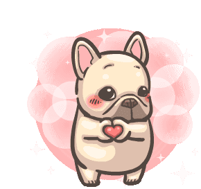 Pug Give You My Heart Sticker - Pug Give You My Heart Heart For Yoy Stickers