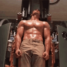 Chris Evans Muscles GIF
