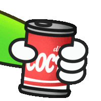Coke Cola Sticker - Coke Cola Shake Can Stickers