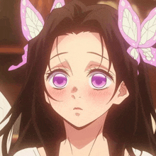 Kanna Blushes And Looks Shocked And Confused GIF