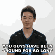 You Guys Have Been Around For So Long Smoothie GIF - You Guys Have Been Around For So Long Smoothie Counter Logic Gaming GIFs
