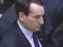 Coach K Passes Out GIFs | Tenor