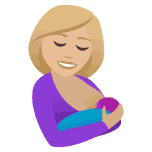 breastfeeding joypixels mom mother mommy