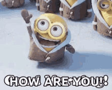 Minions How Are You GIF - Minions How Are You Cute GIFs
