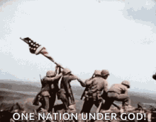 Flag Soldiers GIF - Flag Soldiers America GIFs