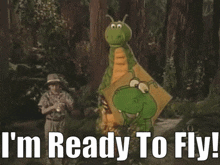 Dudley The Dragon Im Ready To Fly GIF - Dudley The Dragon Im Ready To Fly Ready To Fly GIFs