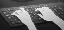 keyboard typing text