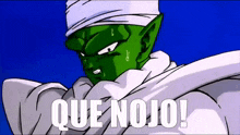 a cartoon character with a bandage on his head says que nojo !
