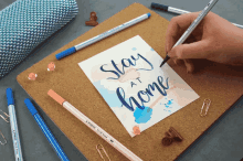 Stay At Home Stay Home GIF - Stay At Home Stay Home Stay Home And Create GIFs