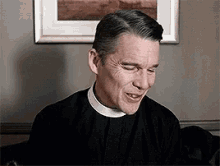 ethan hawke smile first reformed priest