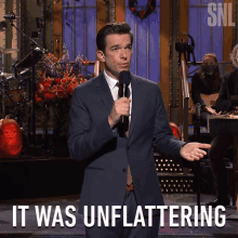 It Was Unflattering Saturday Night Live GIF - It Was Unflattering Saturday Night Live Not Nice GIFs