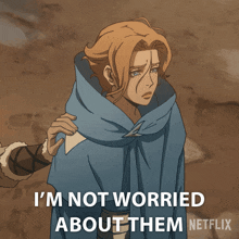 Im Not Worried About Them Sypha Belnades GIF - Im Not Worried About Them Sypha Belnades Castlevania GIFs