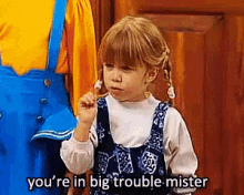 Big Trouble GIF - Full House Michelle Tanner Olsen Twins GIFs