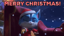 Merry Christmas Glitter GIF - Merry Christmas Glitter 44cats GIFs