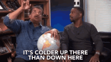 Its Colder Up There Than Down Here GIF - Its Colder Up There Than Down Here Chilly GIFs