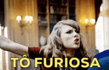 Tô Furiosa / Irritada / ódio / Nervoso / Taylor Swift GIF