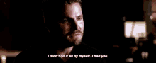 Oliver Queen Arrow GIF
