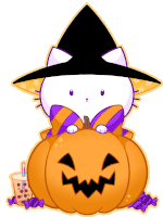 Halloween Kawaii Sticker - Halloween Kawaii Spooky Stickers