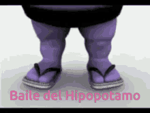 Baile Del Hipo Hipopotamo GIF - Baile Del Hipo Hipopotamo Bailando GIFs
