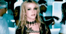 Nope Whatever GIF - Nope Whatever Britney GIFs