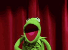 Muppets Kermit GIF - Muppets Kermit Scared GIFs