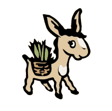 Guiño Donkey GIF - Guiño Donkey Burrito GIFs