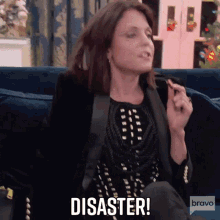 Disaster Real Housewives Of New York GIF - Disaster Real Housewives Of New York Rhony GIFs