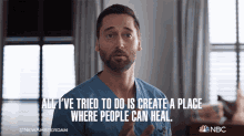 All Ive Tried To Do Is Create A Place Where People Can Heal Dr Max Goodwin GIF - All Ive Tried To Do Is Create A Place Where People Can Heal Dr Max Goodwin New Amsterdam GIFs