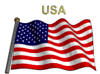 American Flag Waving Sticker