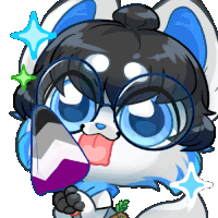 Furry Happy Popsicle Sticker - Furry Happy Popsicle Stickers