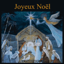 Joyeux Noël French Christmas Card GIF - Joyeux Noël French Christmas Card GIFs