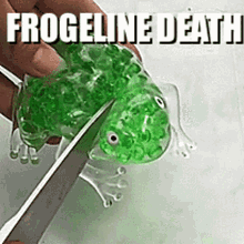 Frog Frog Meme GIF - Frog Frog Meme Frogeline Death GIFs