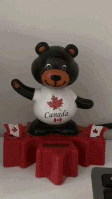 Canada Wiggle GIF - Canada Wiggle Bear GIFs