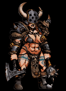 Norsca Girl Warhammer Fantasy GIF