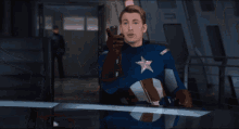 Captain America Chris Evans GIF - Captain America Chris Evans Tony Stark GIFs