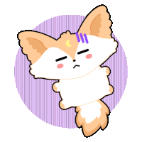 Fox Cute Sticker - Fox Cute Lovely Stickers