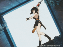 Yura Inuyasha GIF - Yura Inuyasha Throwing Sword GIFs