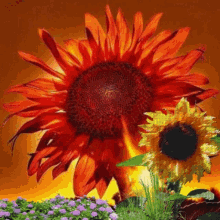 Köszönöm Flowers GIF - Köszönöm Flowers Sunflowers GIFs