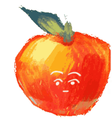 apple friend cute love fruit