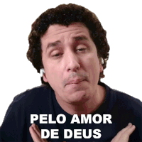 Pelo Amor De Deus Rafael Portugal Sticker - Pelo Amor De Deus Rafael Portugal Porta Dos Fundos Stickers