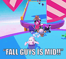 Fall Guys Video Games GIF - Fall Guys Video Games Mid GIFs